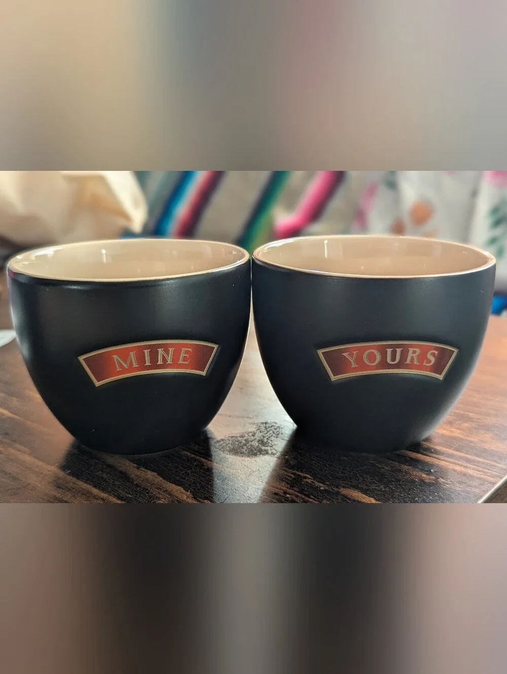 Baileys Original Irish Cream, Mine and Yours Stoneware Cup Set